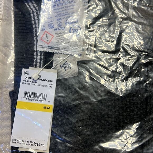 PENGUIN - BUBBLE STITCH SWEATER in Dark Charcoal - Picture 6 of 6